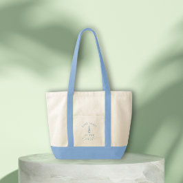 Coastal Beach Modernes Brautparty Canvas Bag Tragetasche