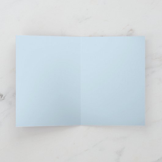 Coastal Beach Ocean Szene mit Strandstühlen Karte (Innenseite)