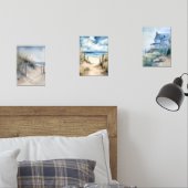 Coastal Beach Panorama Bilderwand Sets (Schlafzimmer)