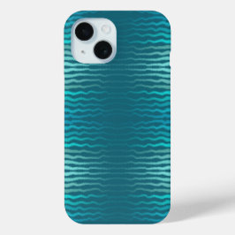 Coastal Beach Salty Türkis Wave Abstract Design Case-Mate iPhone Hülle