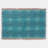 Coastal Beach Salty Türkis Wave Abstract Design Decke (Vorderseite)