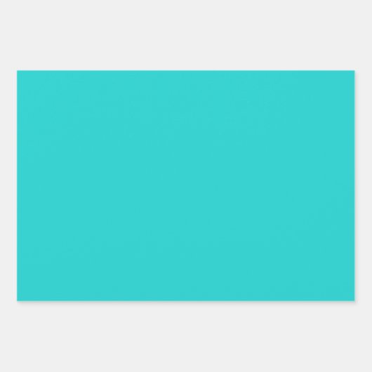 Coastal Beach Salty Türkis Wave Abstract Design Geschenkpapier Set (Vorderseite 3)