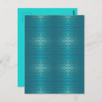 Coastal Beach Salty Türkis Wave Abstract Design