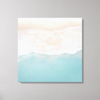 Coastal Beach Sand Set von 2 Canvas Print Leinwanddruck