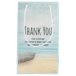 Coastal Beach Scene Nautical Theme Party Danke Kleine Geschenktüte