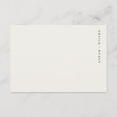 Coastal Beach Sun Seascape Wedding QR Code UAWG Begleitkarte (Rückseite)