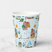 Coastal Blue Baby Dusche Party Pappbecher (Rechts)