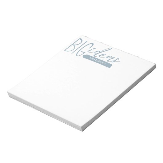 Coastal Blue Big Ideas Notizblock (Rotiert)