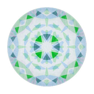 Coastal Blue Green Summer Star Dopamine Decor Schneidebrett