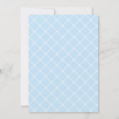 Coastal Blue Lemon Amalfi Wedding Invitation Einladung (Rückseite)