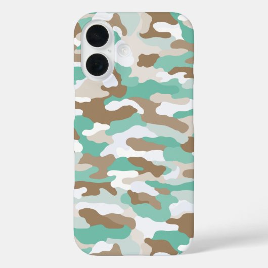 Coastal Camouflage Case-Mate iPhone Hülle (Rückseite)