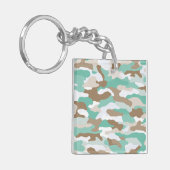 Coastal Camouflage Custom Schlüsselanhänger (Vorderseite links)