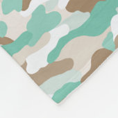 Coastal Camouflage Fleecedecke (Ecke)