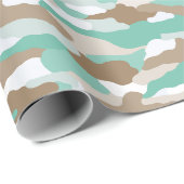Coastal Camouflage Geschenkpapier (Rolleneckpunkt)