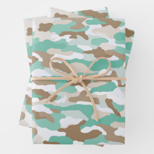 Coastal Camouflage Geschenkpapier Set