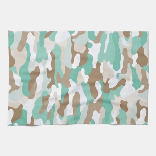 Coastal Camouflage Geschirrtuch (Horizontal)