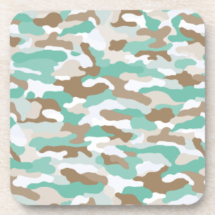 Coastal Camouflage Getränkeuntersetzer