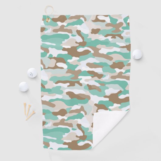 Coastal Camouflage Golfhandtuch (Insitu)