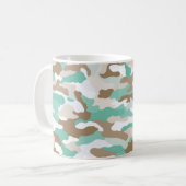 Coastal Camouflage Kaffeetasse (Vorderseite Links)