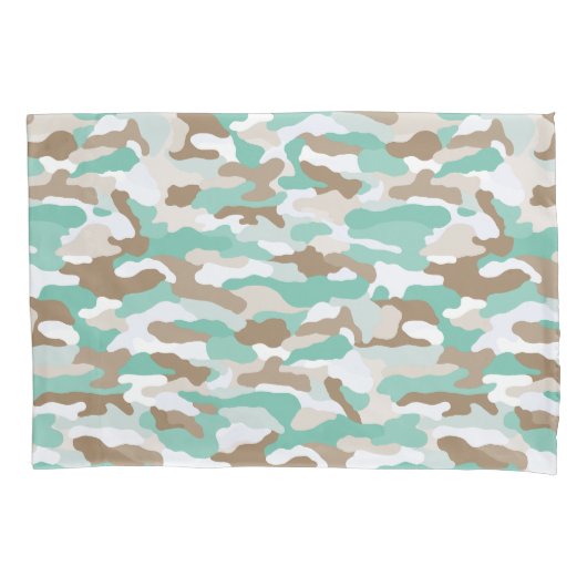 Coastal Camouflage Kissenbezug (Vorderseite-Links)