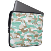 Coastal Camouflage Laptopschutzhülle (Vorne Rechts)