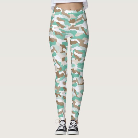 Coastal Camouflage Leggings (Vorderseite)