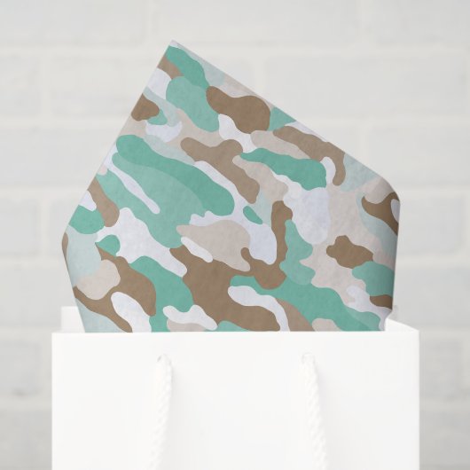 Coastal Camouflage Seidenpapier (Geschenktüte)