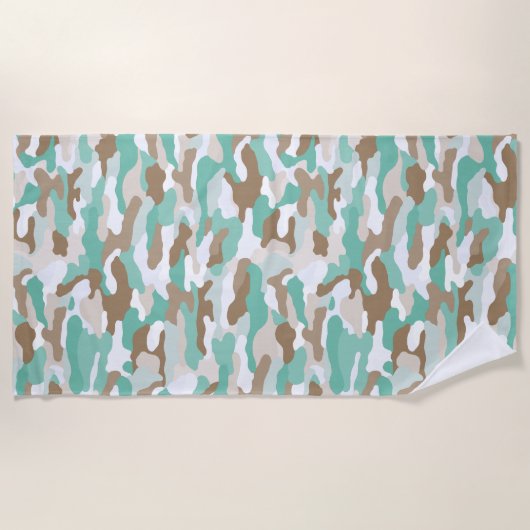 Coastal Camouflage Strandtuch (Vorderseite)