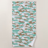 Coastal Camouflage Strandtuch (Vorderseite)