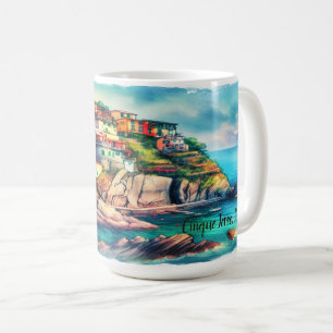 Coastal Charm Cinque Terre Kaffeetasse