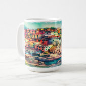 Coastal Charm Cinque Terre | Kaffeetasse (Vorderseite Links)