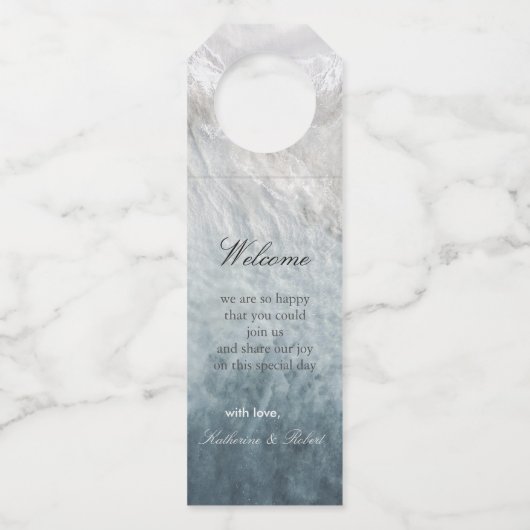 Coastal Charm Flasche Hanger Tags Flaschenanhänger (Vorderseite)