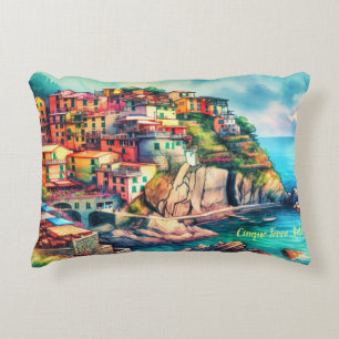 Coastal Charm Italien Cinque Terre Dekokissen