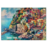 Coastal Charm Italien Cinque Terre | Schneidebrett (Vorderseite)