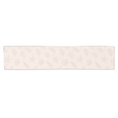 Coastal Charm Shell Pink Kurzer Tischläufer (Horizontal)