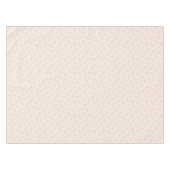 Coastal Charm Shell Pink Tischdecke (Vorderseite (Horizontal))