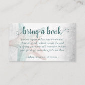 Coastal Chic | Aquamariner Kupfer Starfish Buchbes Begleitkarte (Vorderseite)