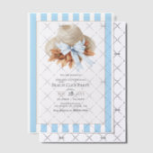 Coastal Chic Beach Club Autumn Fall Birthday Party Pergament Einladungen (Versetzt (Einladung))