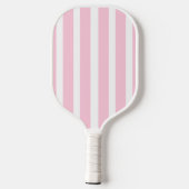 Coastal Chic Beach Club Pink Stripe Tropical Pickleball Schläger (Rückseite)