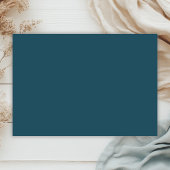 Coastal Chic Beach Watercolor Hochzeit RSVP Karte