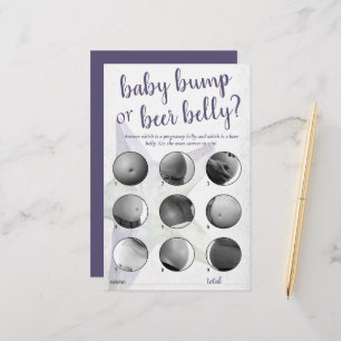 Coastal Chic   Lila Baby Bump oder Bierbauch