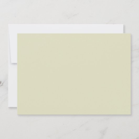 Coastal Chic Minimalistisch Sandy Blue Seashell Einladung (Rückseite)