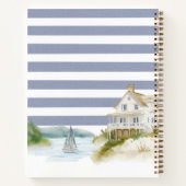 Coastal Chic Rental Lake House Gästebuch Notizblock (Rückseite)