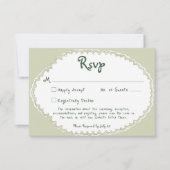 Coastal Chic Sun Palm Tree Wedding RSVP Karte (Vorderseite)
