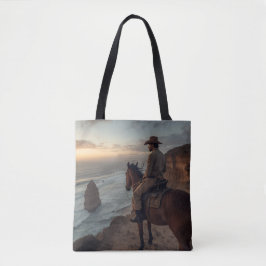 Coastal Cliff Tote Bag - Seaside Western Design Tasche