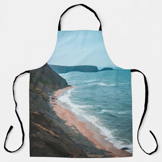 Coastal Cliffside Waves Apron Schürze (Vorderseite)