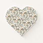 Coastal Cottage Lighthouse Pattern Notizblock (Rückseite)