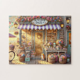 Coastal Cottage Shop Sommer Tage Co Seaside Boutiq Puzzle