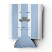 Coastal Cowgirl Blaue Streifen Junggesellinnenabsc