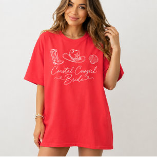 Coastal Cowgirl Junggesellinnenabschied T-Shirt